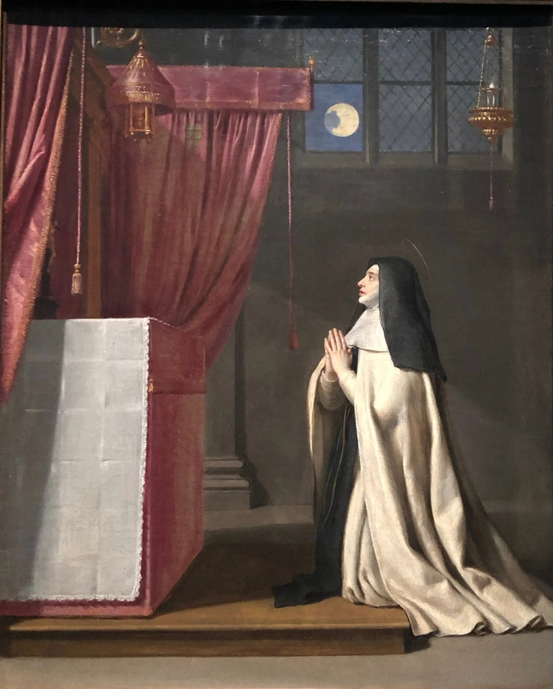 サン・ジュリエンヌ・ド・コルニヨンのビジョン - フィリップ・ド・シャンパーニュ

Source:
La Vision de sainte Julienne de Cornillon - Philippe de Champaigne