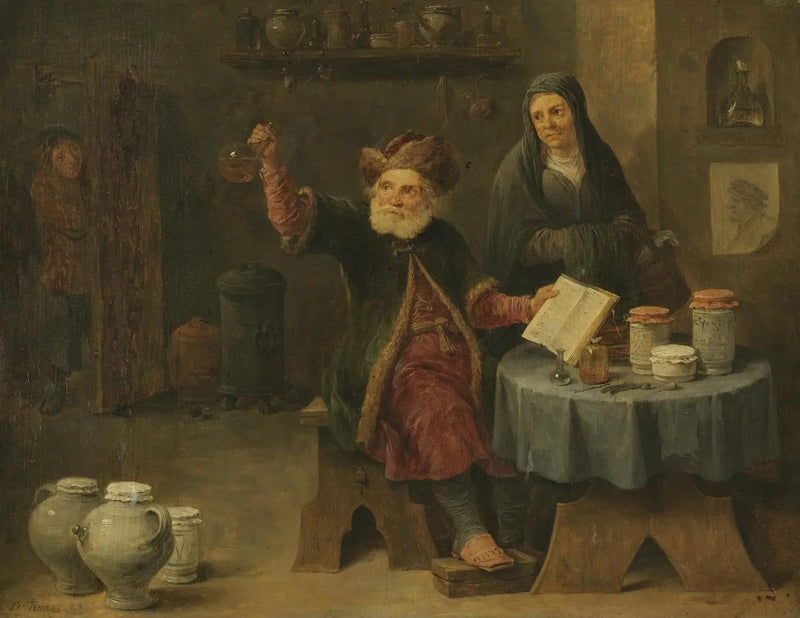 医者の診察 - デイヴィッド・テニエール・ル・ジュヌ

Source:
La visite chez le médecin - David Teniers le Jeune