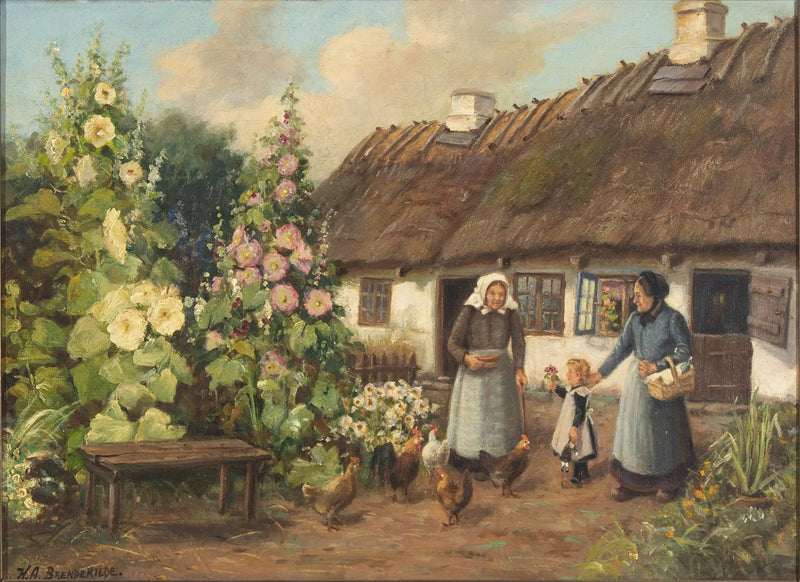 訪問 - H. A. Brendekilde

Source:
La visite - H. A. Brendekilde