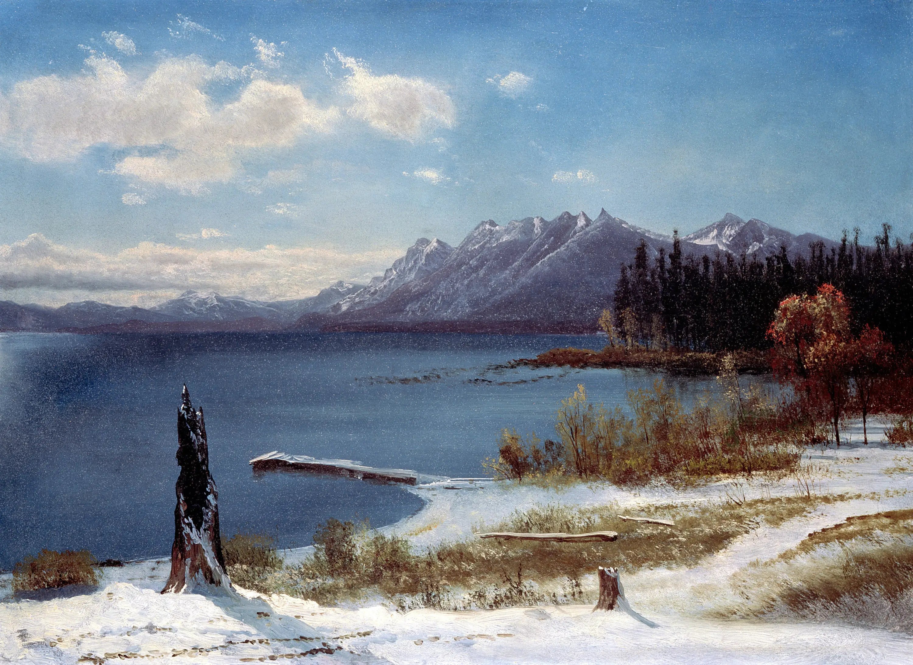 Lac Tahoe - Albert Bierstadt - Alpha Reproduction