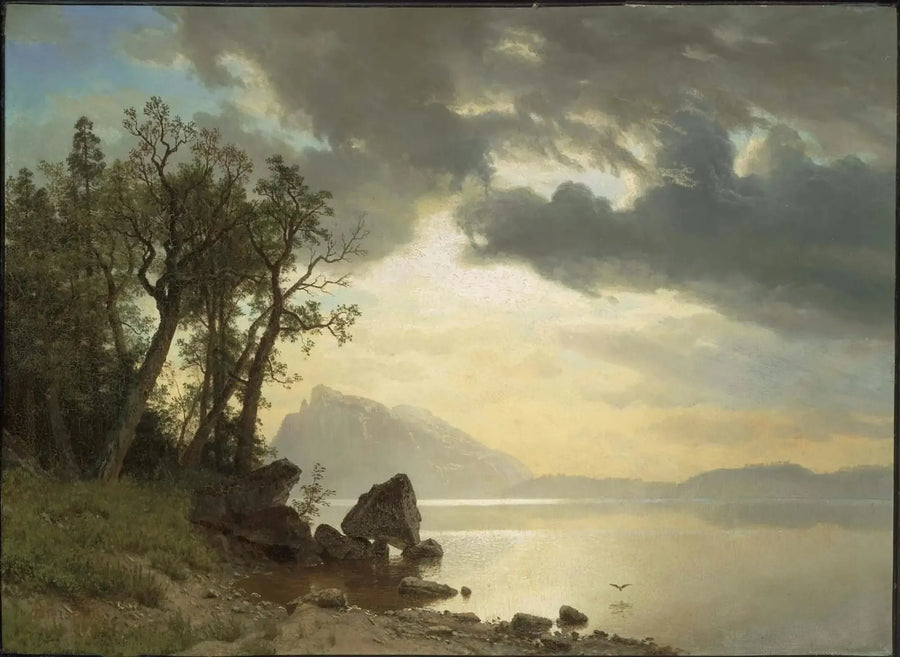 ラッキー・タホ、カリフォルニア州 - アルバート・ビアシュタット

Source:
Lac Tahoe, Californie - Albert Bierstadt
