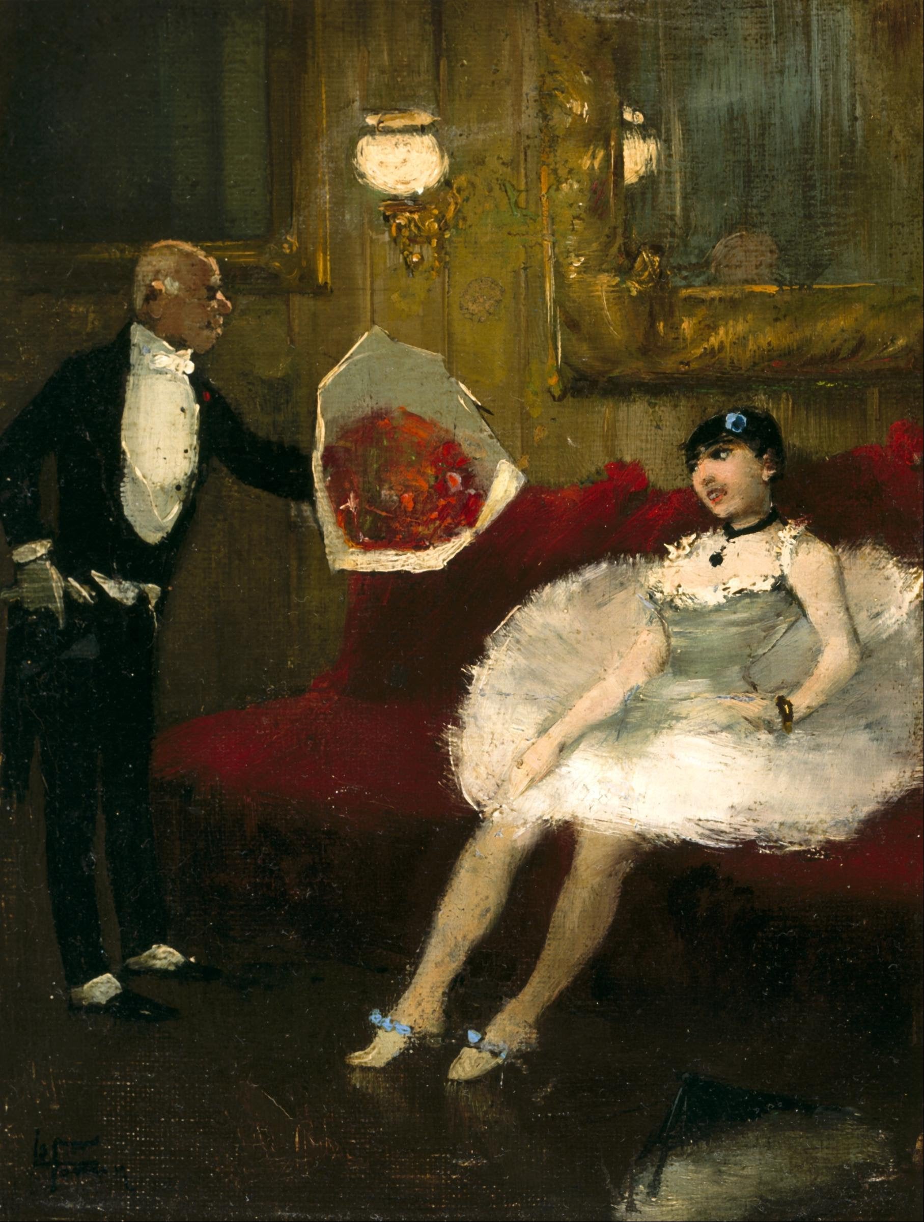 L’admirateur - Jean-Louis Forain - Alpha Reproduction