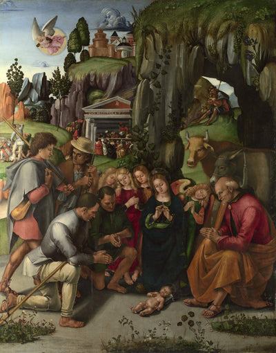L’Adoration des bergers - Luca Signorelli - Alpha Reproduction