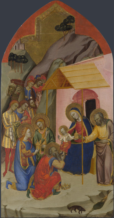 L’Adoration des Rois - Jacopo di Cione - Alpha Reproduction
