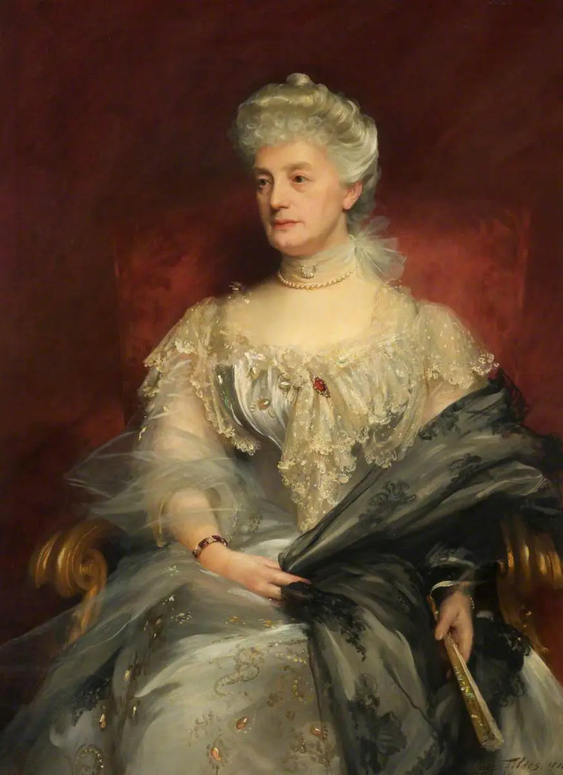 レディ・ロイズ（1846年–1925年） - ルーク・フィルズ

Source:
Lady Royds (1846–1925) - Luke Fildes