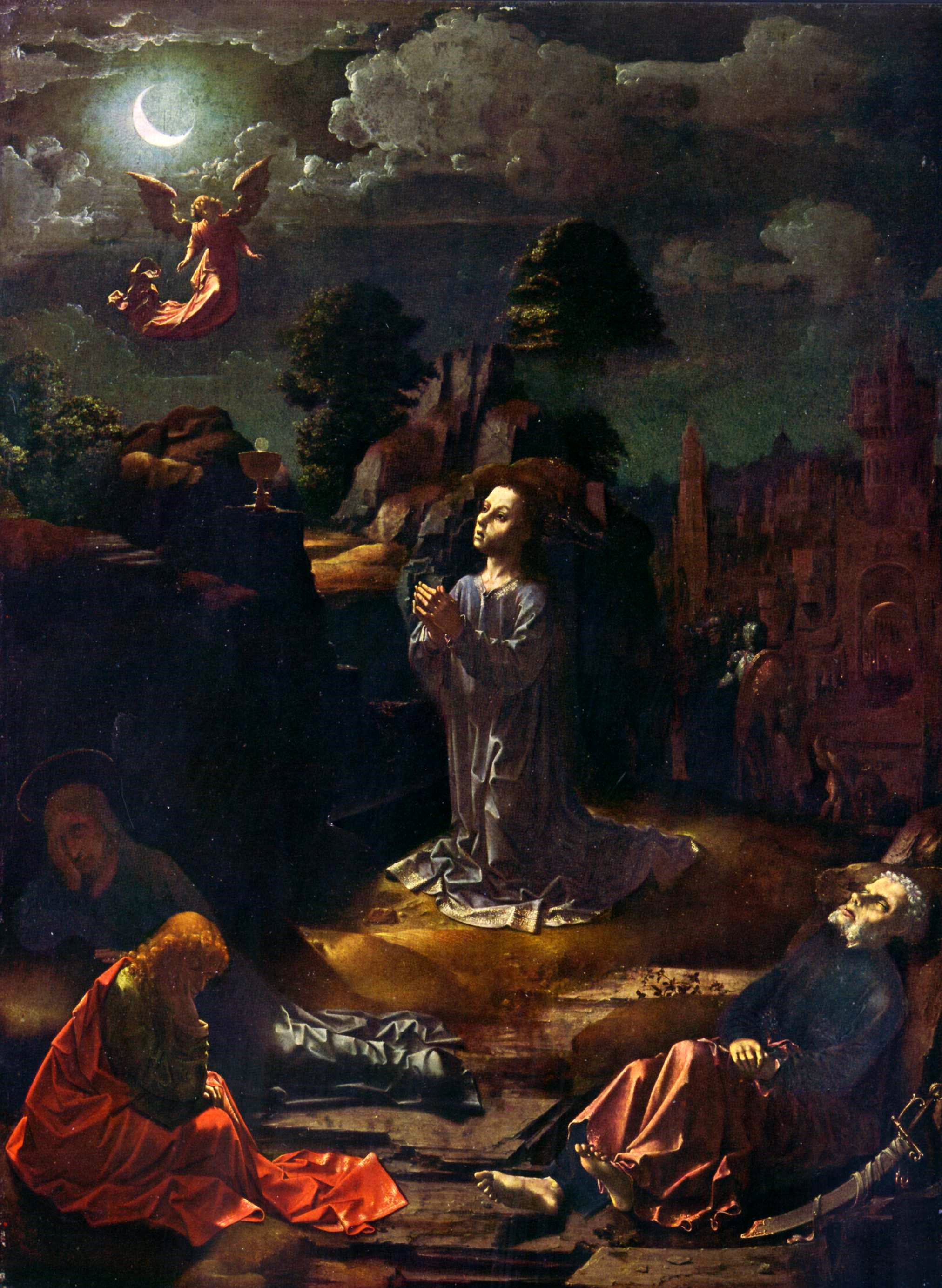 L’Agonie dans le jardin des oliviers - Jan Gossaert - Alpha Reproduction