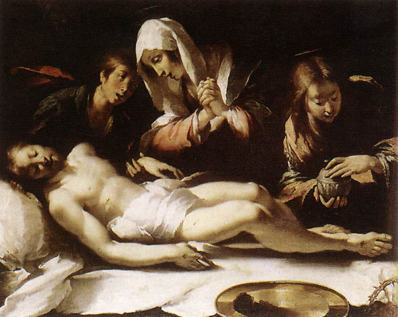 Lamentation sur le Christ mort - Bernardo Strozzi