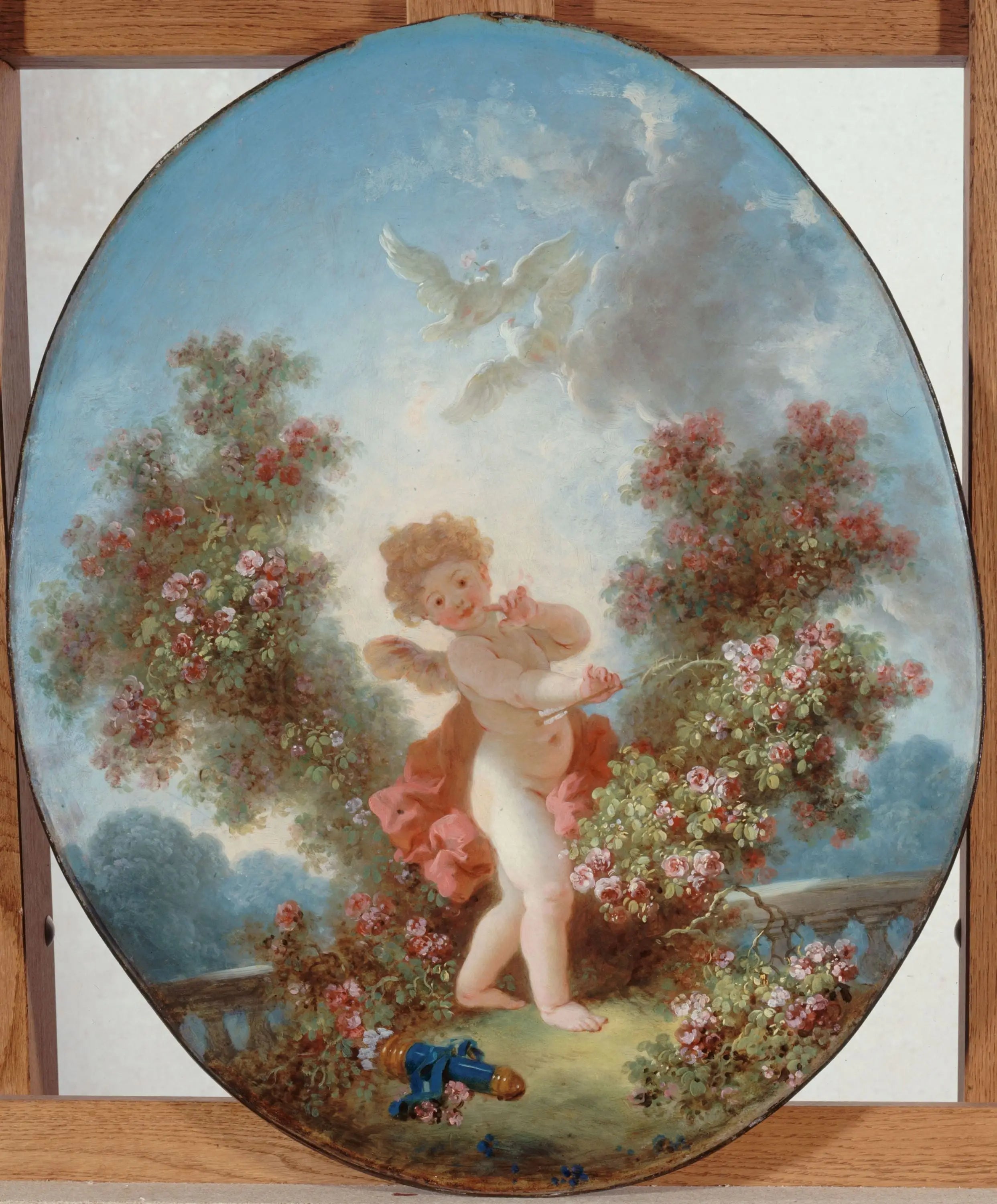 L’Amour en sentinelle - Jean-Honoré Fragonard - Alpha Reproduction