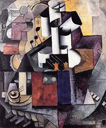 ランプ / 音楽器具 - カジミール・マレーヴィチ

Source:
Lampe / Instruments de musique - Kazimir Malevich