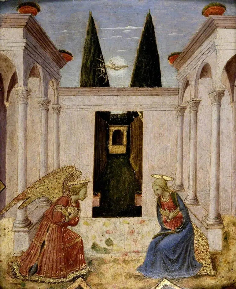受胎告知 - フラ・アンジェリコ

Source:
L'Annonciation - Fra Angelico