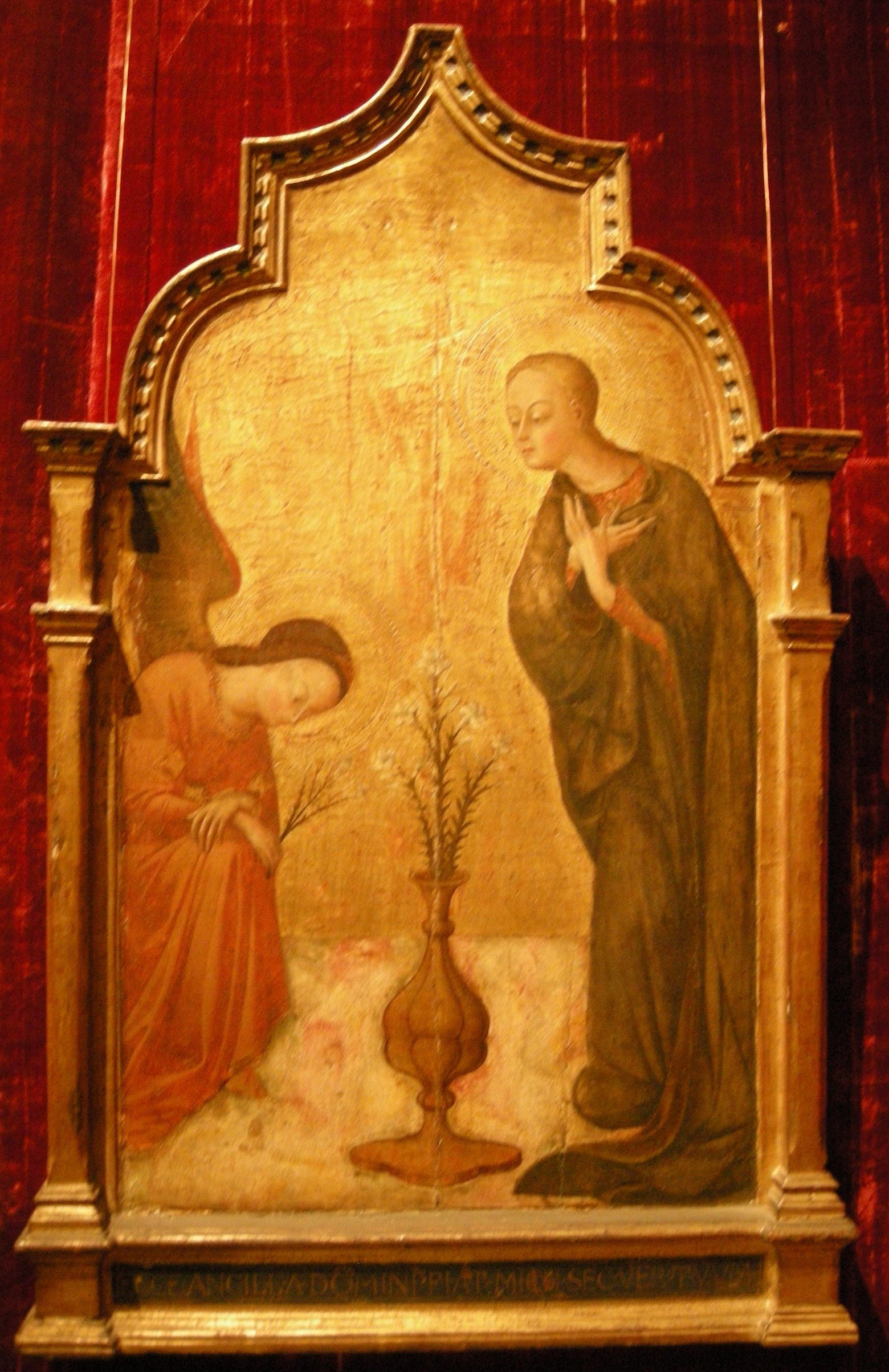 L’Annonciation - Stefano di Giovanni (Sassetta) - Alpha Reproduction