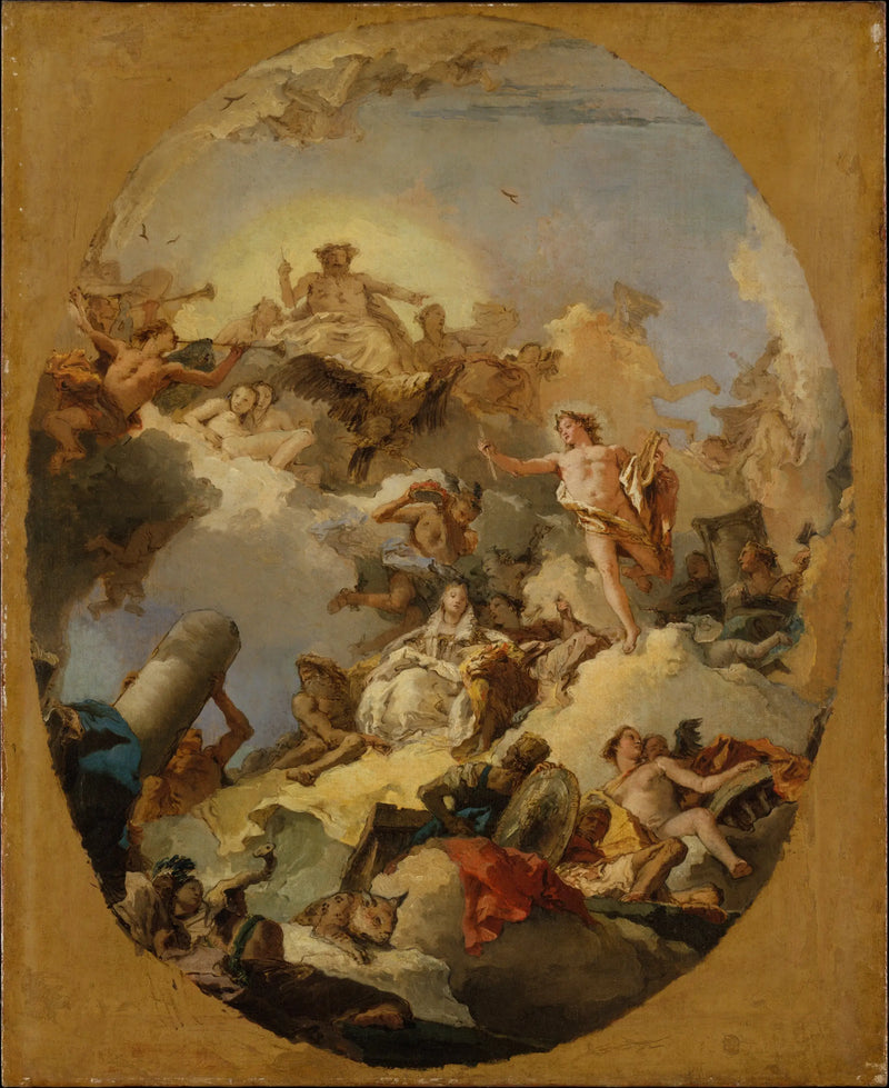 スペイン王政の頂点 - ジョバンニ・バッティスタ・ティエポロ

Source:
L'apothéose de la monarchie espagnole - Giovanni Battista Tiepolo