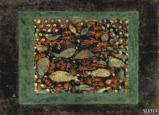 l'aquarium - Paul Klee - Reproductions de tableaux et peintures haut de gamme