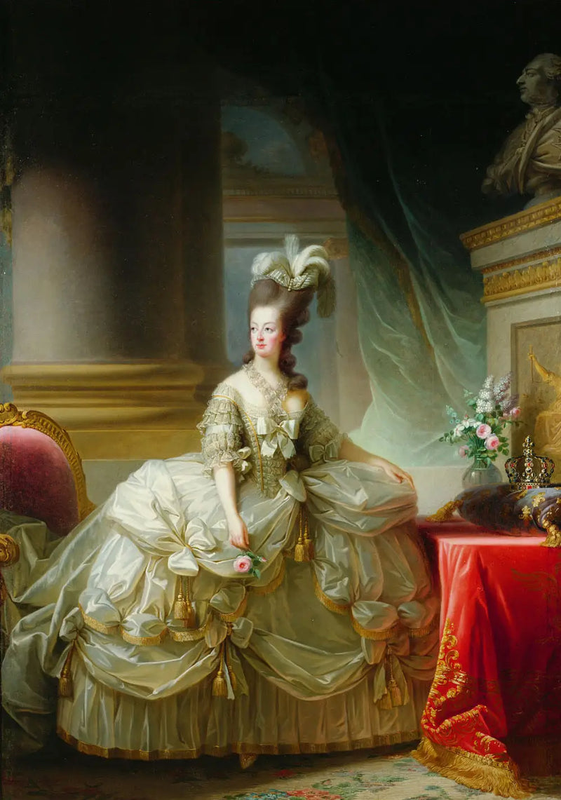 フランス王妃マリー・アントワネット（1755-1793） - エリザベット・ヴィジェ・ル・ブラン

Source:
L'Archiduchesse Marie-Antoinette, reine de France (1755-1793) - Élisabeth Vigée Le Brun