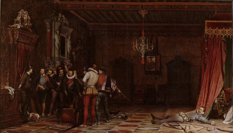 ギーズ公爵の暗殺 - ポール・デラロッシュ

Source:
L'Assassinat du duc de Guise - Paul Delaroche