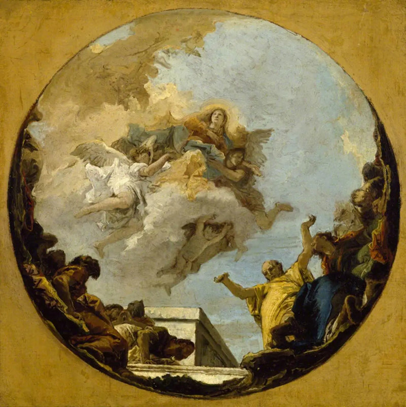 聖母被昇天 - ジョヴァンニ・バッティスタ・ティエポロ

Source:
L'Assomption de la Vierge - Giovanni Battista Tiepolo