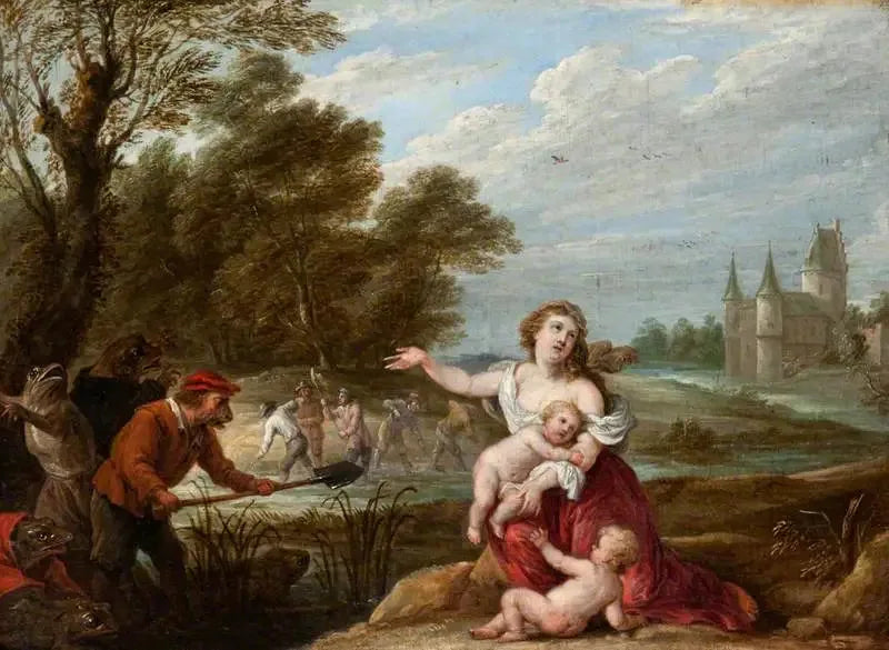 ラトーンとリュキアの農民たち - デイヴィッド・テニエール・ル・ジュヌ

Source:
Latone et les paysans lyciens - David Teniers le Jeune