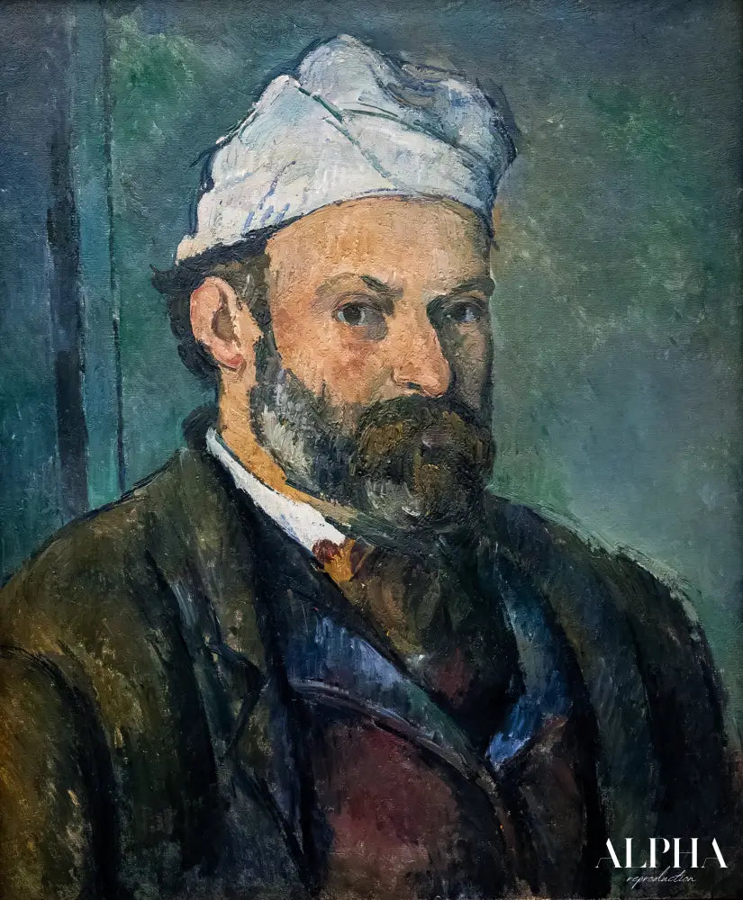 L'auto-portrait - Paul Cézanne - Reproductions de tableaux et peintures haut de gamme