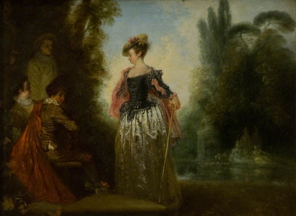 L’aventuriere - Antoine Watteau - Alpha Reproduction