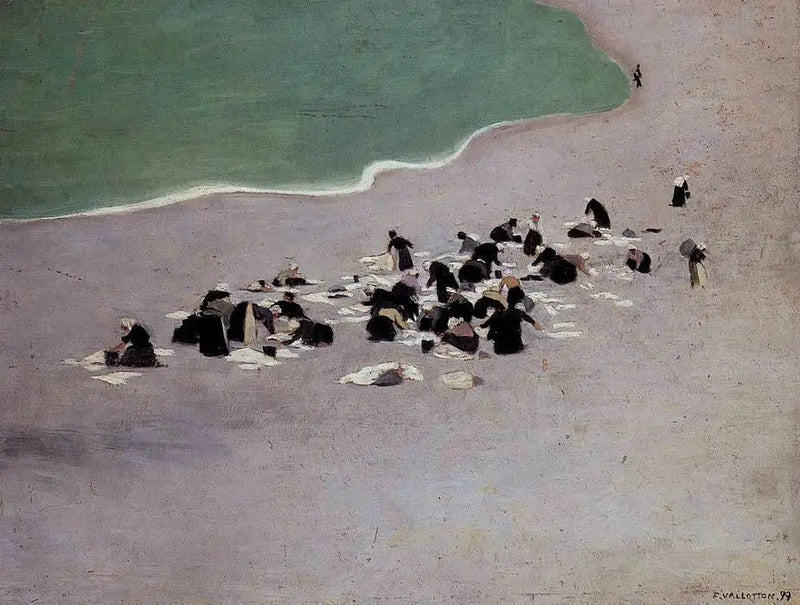 エトルタの洗濯機 - フェリックス・ヴァロトン

Source:
Laveuses à Étretat - Félix Vallotton