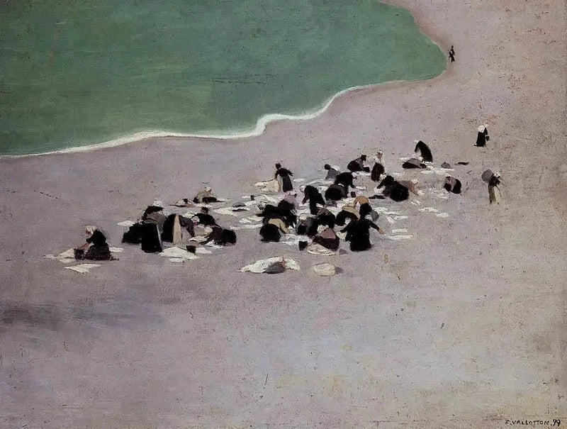エトルタの洗濯機 - フェリックス・ヴァロトン

Source:
Laveuses à Étretat - Félix Vallotton