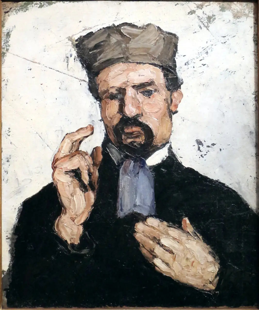 Reproduction du tableau « L'Avocat - Paul Cézanne » par Alpha Reproduction en peinture à l’huile