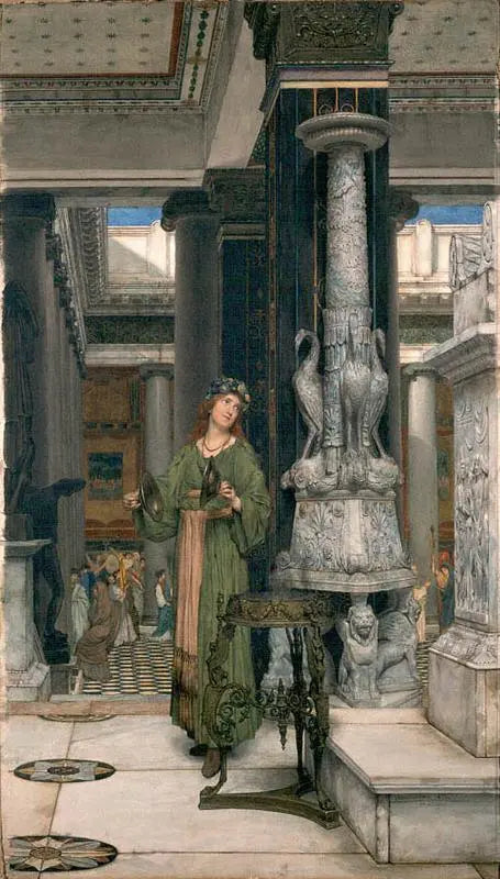 La Joueuse de cymbales - Lawrence Alma-Tadema