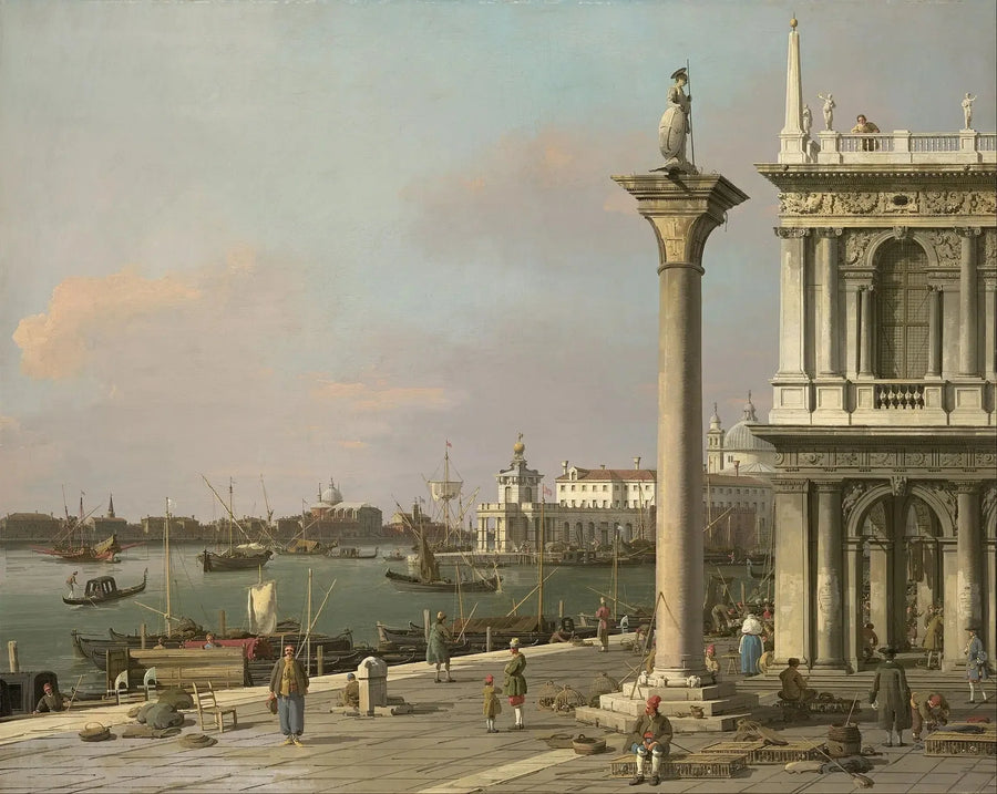 サンマルコのバチーノとピアッツェッタからのカナレット

Source:
Le Bacino di San Marco depuis la Piazzetta - Canaletto