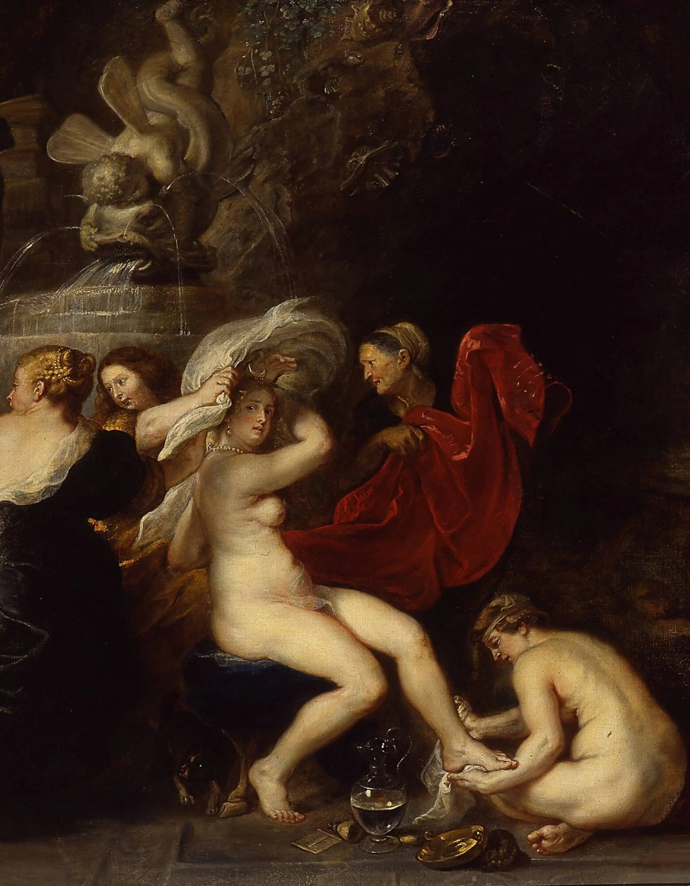 Le bain de Diane - Peter Paul Rubens image 1 copie peinte à la main à l’huile