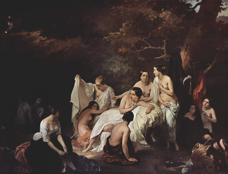 ニンフたちの浴場 - フランチェスコ・ハイエツ

Source:
Le Bain des nymphes - Francesco Hayez