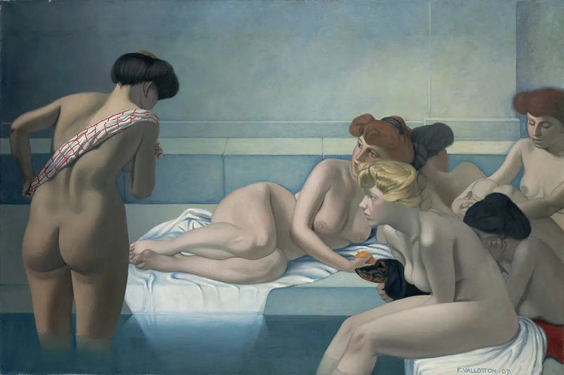 トルコ風呂 - フェリックス・ヴァロトン

Source:
Le Bain turc - Félix Vallotton