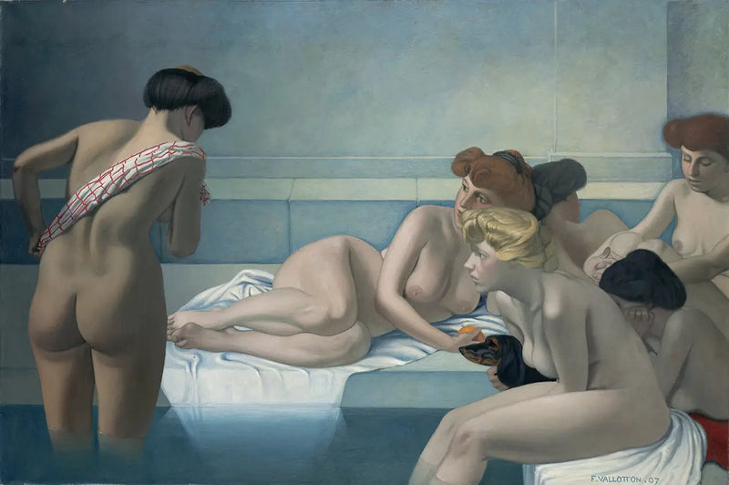 トルコ風呂 - フェリックス・ヴァロトン

Source:
Le Bain turc - Félix Vallotton