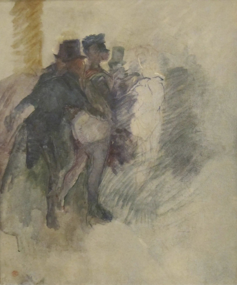 Le Bal Masqué à l'Elysée Montmartre - Henri de Toulouse-Lautrec image 1 copie peinte à la main à l’huile