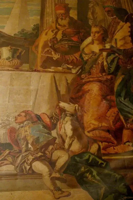 クレオパトラの晩餐（詳細） - ジョバンニ・バッティスタ・ティエポロ

Source:
Le Banquet de Cléopâtre (détail) - Giovanni Battista Tiepolo