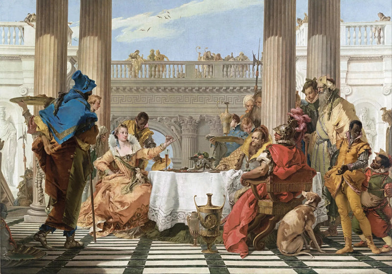 クレオパトラの宴 - ジョヴァンニ・バッティスタ・ティエポロ

Source:
Le Banquet de Cléopâtre - Giovanni Battista Tiepolo
