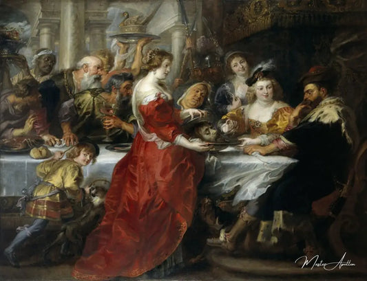 Le banquet de Herode - Peter Paul Rubens - Reproductions de tableaux et peintures haut de gamme