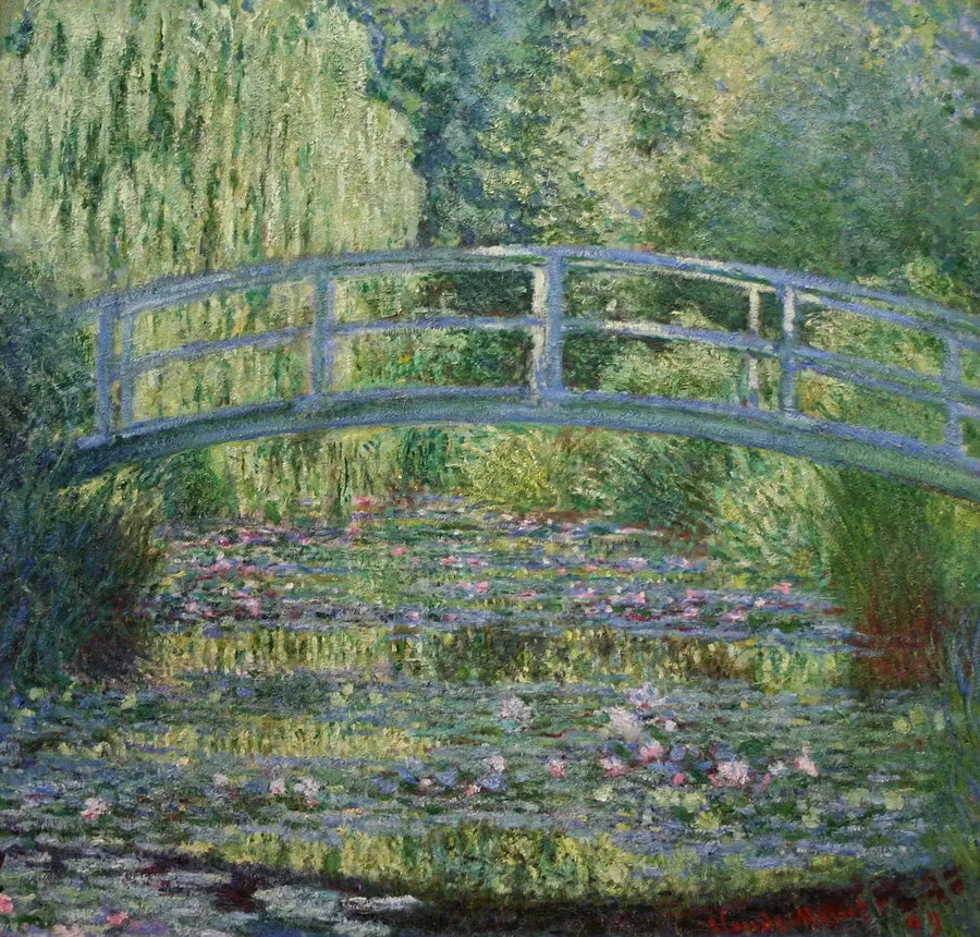 睡蓮の池、緑の調和 - クロード・モネ