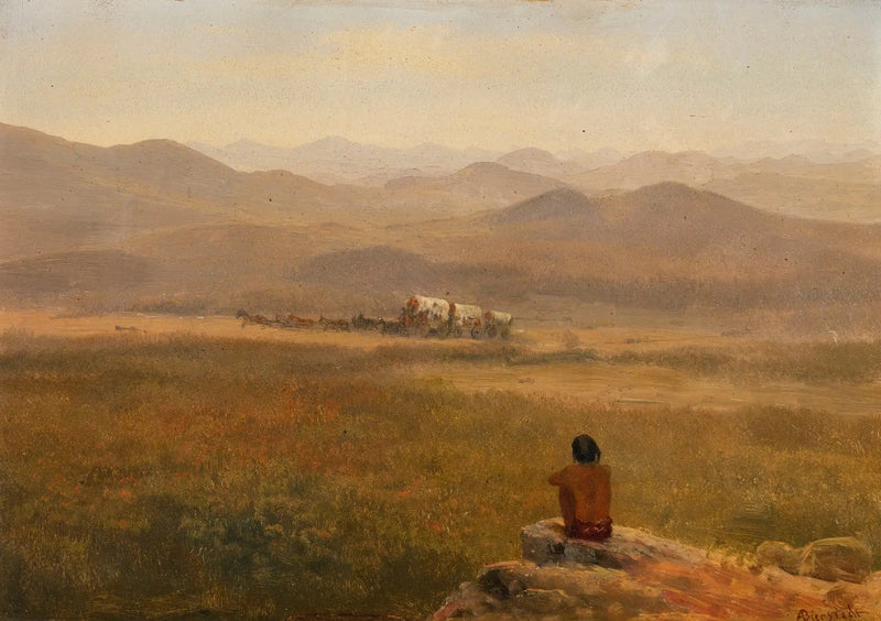 ベルヴェデール - アルベール・ビアスタット

Source:
Le belvédère - Albert Bierstadt