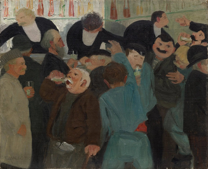 ル・ビストロ - フェリックス・ヴァロトン

Source:
Le Bistro - Félix Vallotton