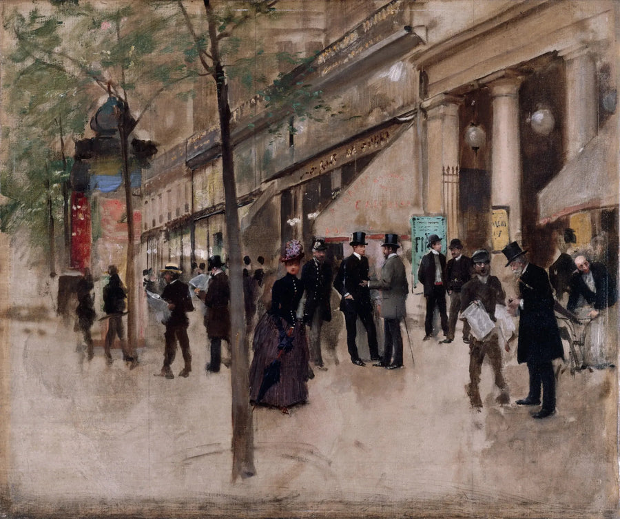 モンマルトル大通り、バリエテ劇場の前、午後 - ジャン・ボロー

Source:
Le boulevard Montmartre, devant le théâtre des Variétés, l'après-midi - Jean Béraud
