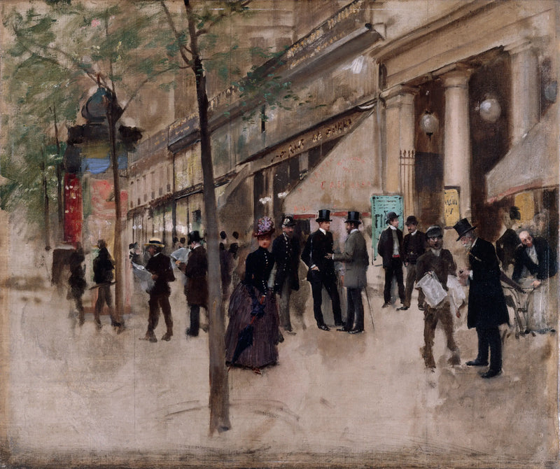モンマルトル大通り、バリエテ劇場の前、午後 - ジャン・ボロー

Source:
Le boulevard Montmartre, devant le théâtre des Variétés, l'après-midi - Jean Béraud