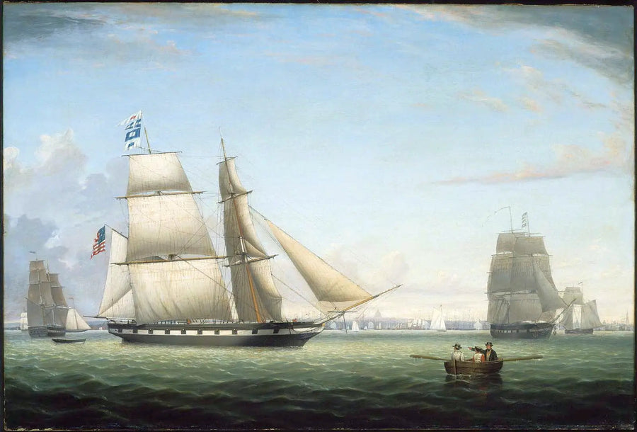 ボストン港のブリック・アンテロープ - フィッツ・ヘンリー・レーン

Source:
Le Brick Antelope dans le port de Boston - Fitz Henry Lane