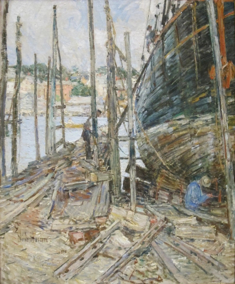 シール材 - チルド・ハッサム

Source:
Le calfeutrant - Childe Hassam