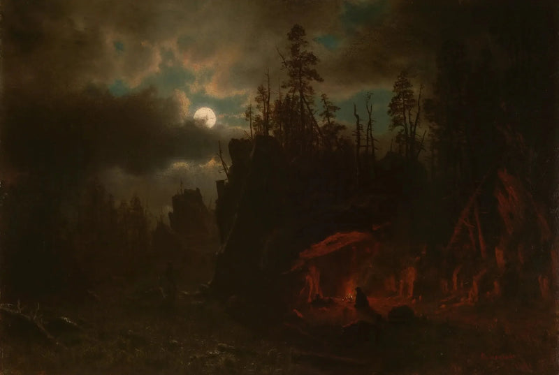 トラッパーのキャンプ - アルバート・ビアシュタット

Source:
Le camp des trappeurs - Albert Bierstadt