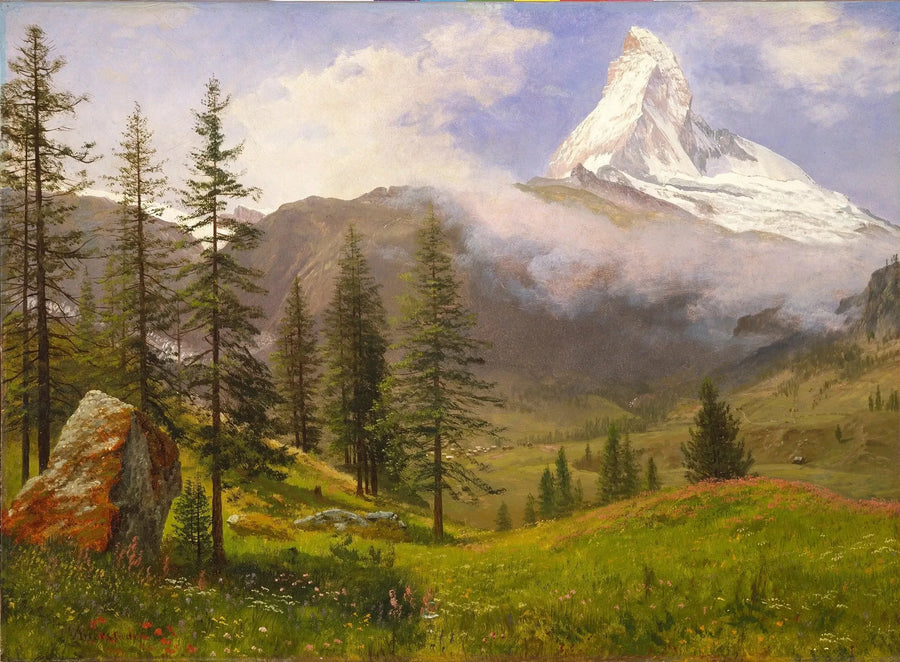 マッターホルン - アルバート・ビアシュタット

Source:
Le Cervin - Albert Bierstadt