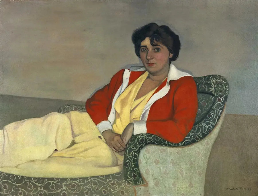 赤いセーター - フェリックス・ヴァロトン

Source:
Le chandail rouge - Félix Vallotton