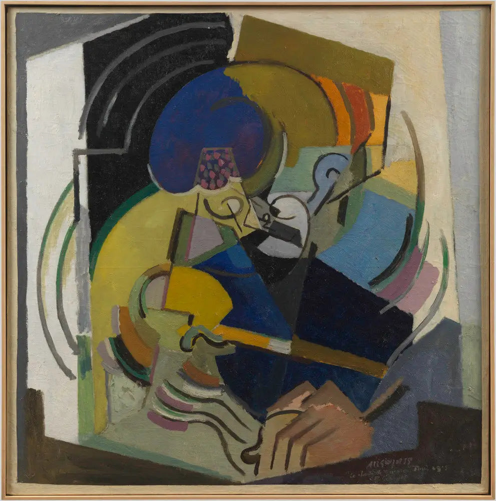 Le Chant de guerre - Albert Gleizes image 1 reproduction artisanale de tableau