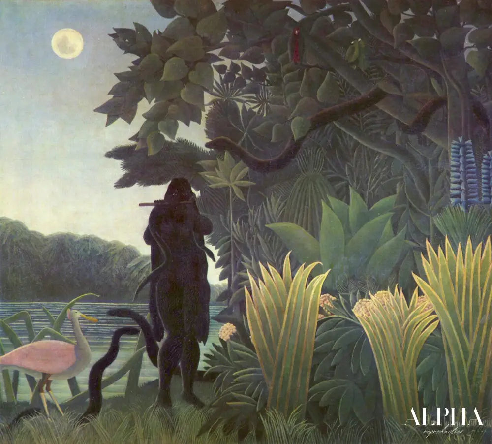 Le charmeur de serpents - Henri Rousseau - Reproductions de tableaux et peintures haut de gamme