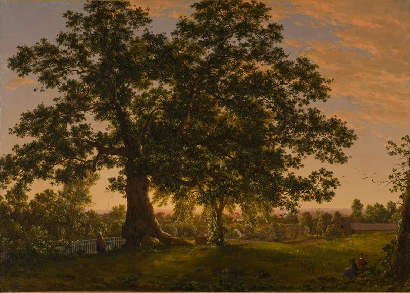 ハートフォードのチャーターオーク - フレデリック・エドウィン・チャーチ

Source:
Le Charter Oak à Hartford - Frederic Edwin Church