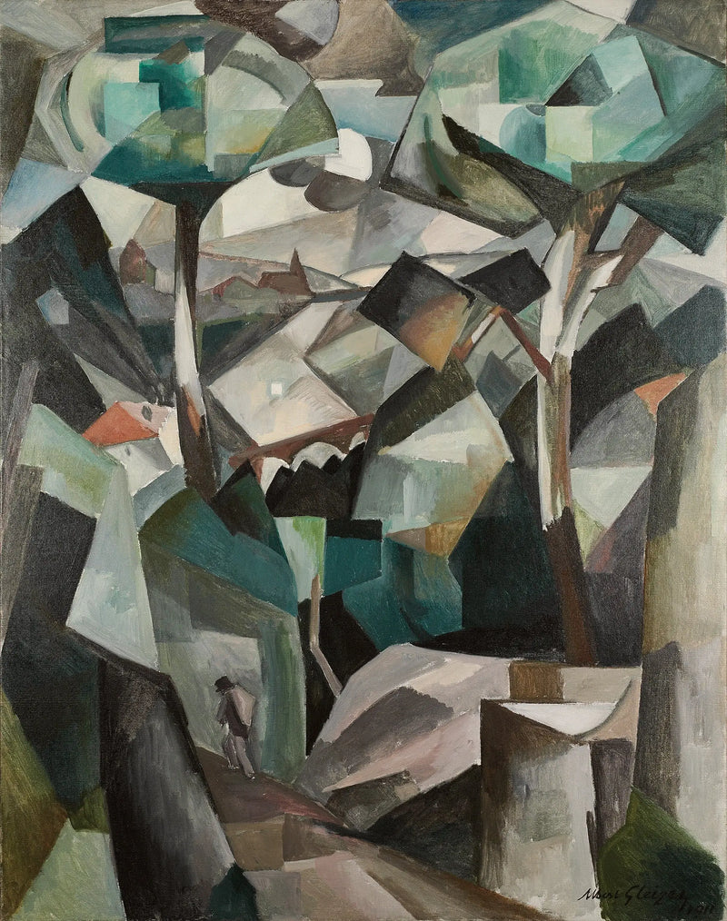 ル・シュマン、モドンの風景 - アルベール・グレイズ

Source:
Le Chemin, Paysage à Meudon - Albert Gleizes